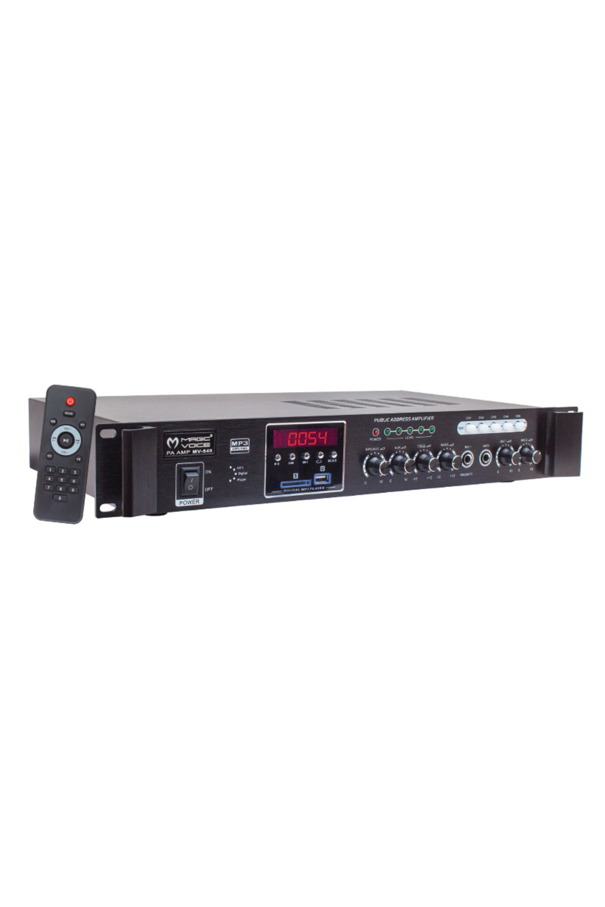 Ok Aksesuar Magicvoice Mv-540 100 Watt Usb/Sd/Uk Bluetooth 2 Mik Mute Girişli