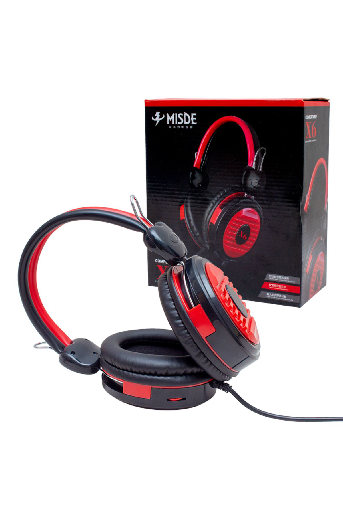 Ok Aksesuar Magicvoice X6 Misde 3.5Mm Aux Girişli Kulaküstü Stereo Mikrofonlu