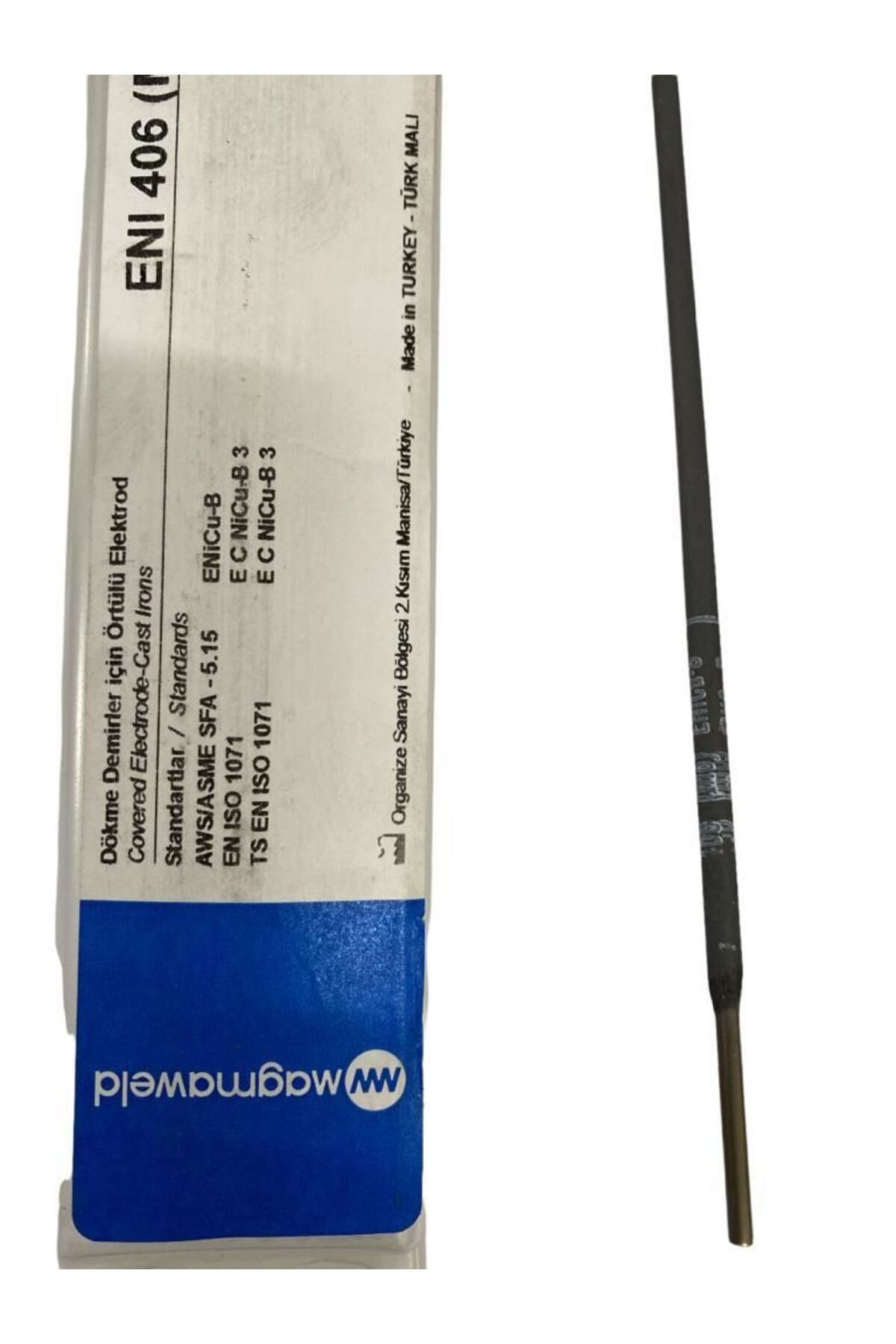 K&A Magmaweld Eni 406 Döküm Elektrod 2.50X300 Mm 1 Adet