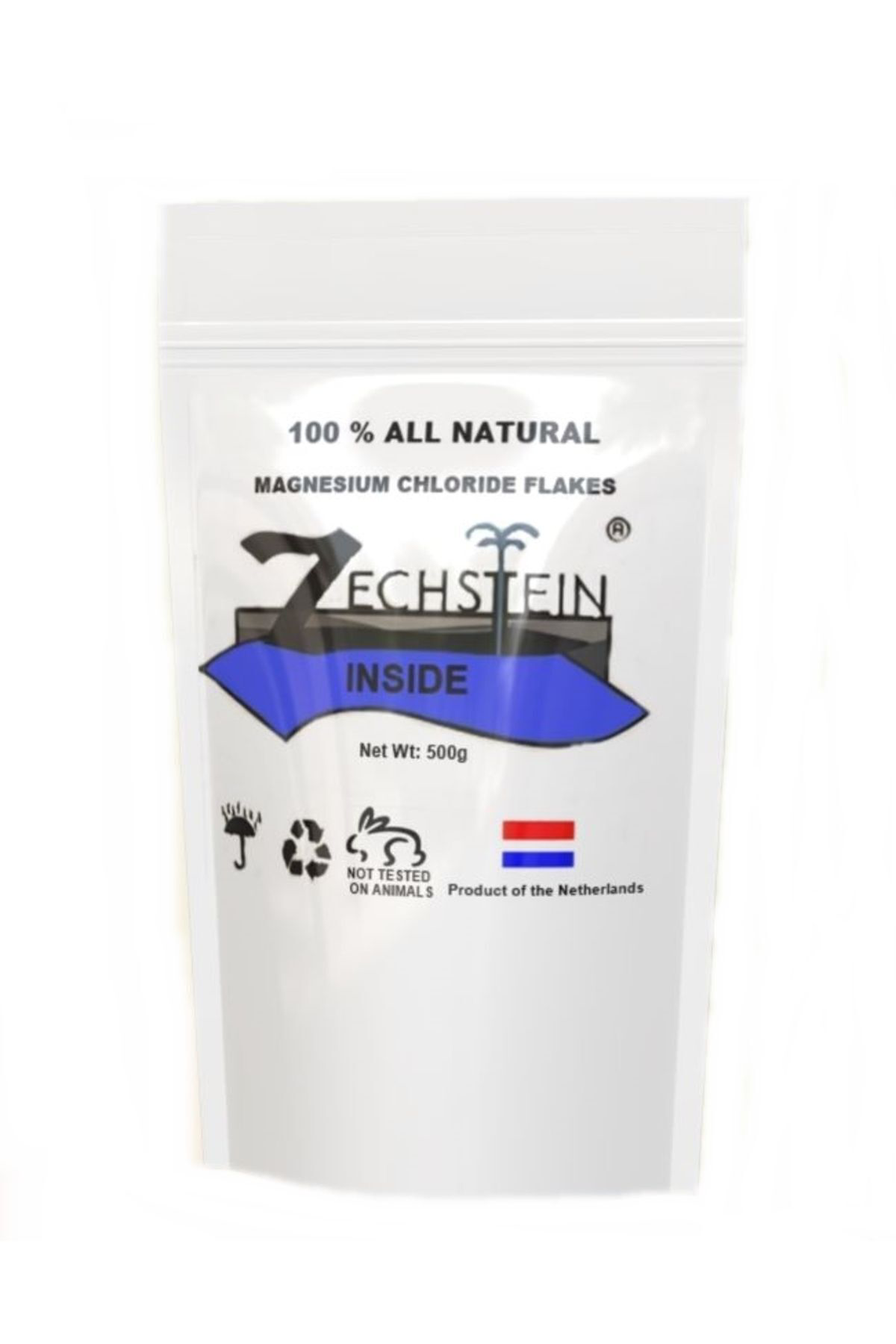 Zechstein Magnesium Chloride Flakes 500 Gr Doğal Magnezyum Klorür