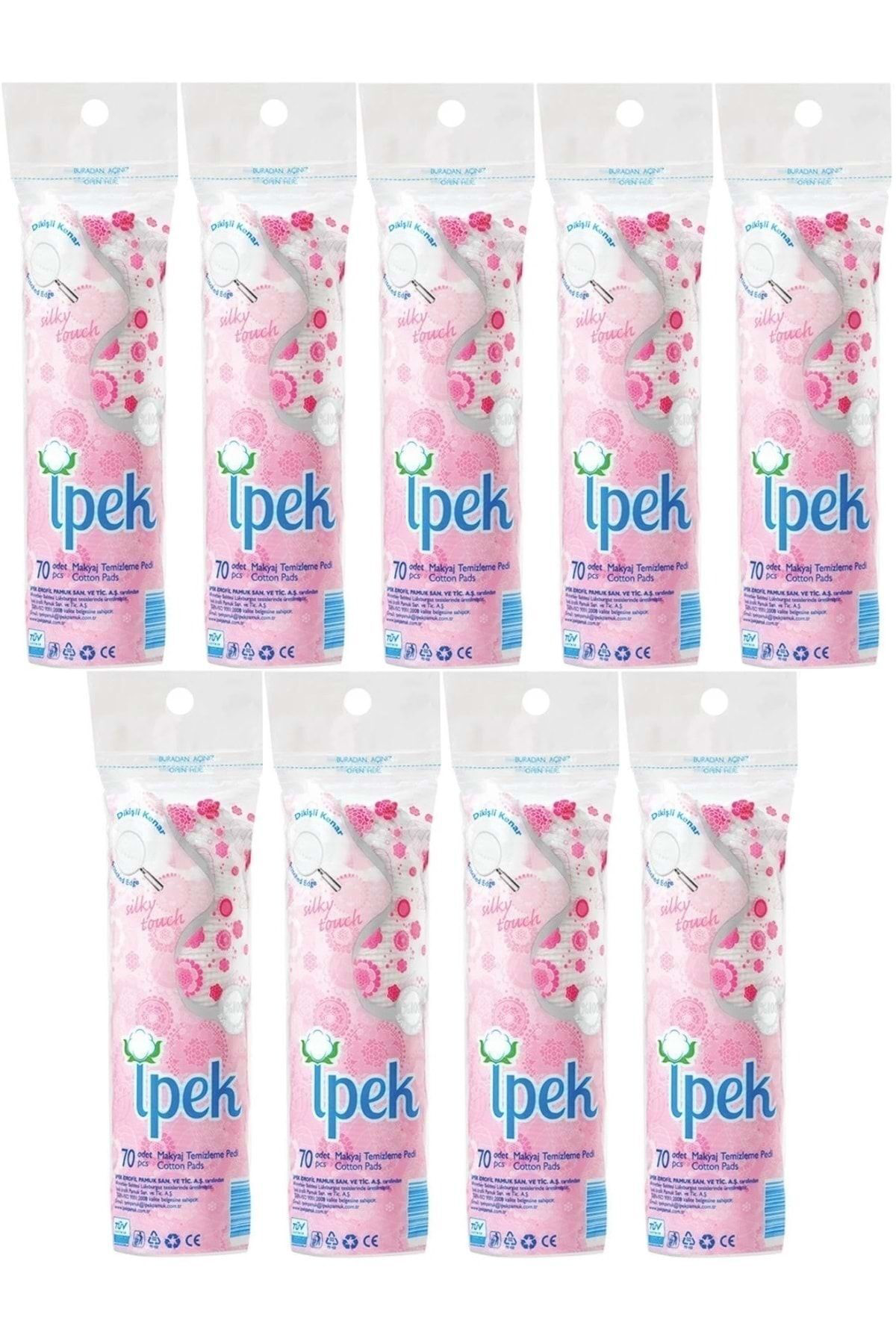 İpek Makyaj Temizleme Pedi 630 Adet (9Pk*70)