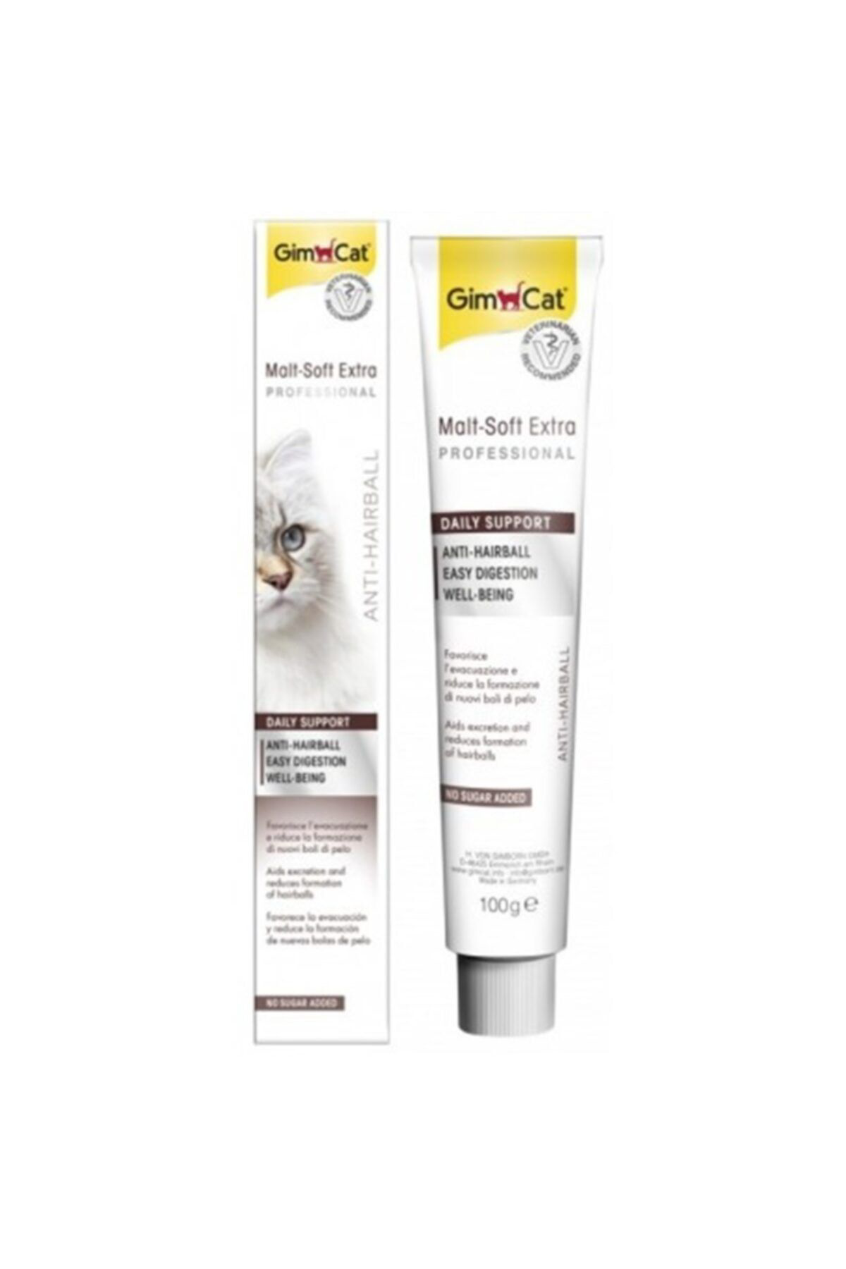 Gimcat Malt Soft Extra Tüy Yumaği Attiran Kedi Macunu 100 Gr