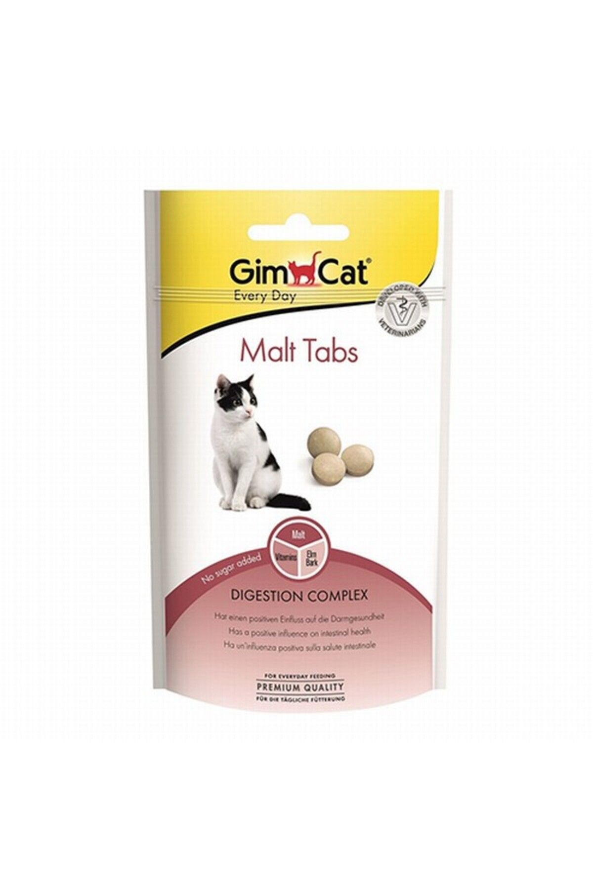 Gimcat Malt Tabs Kedi Ödül Tableti 40Gr