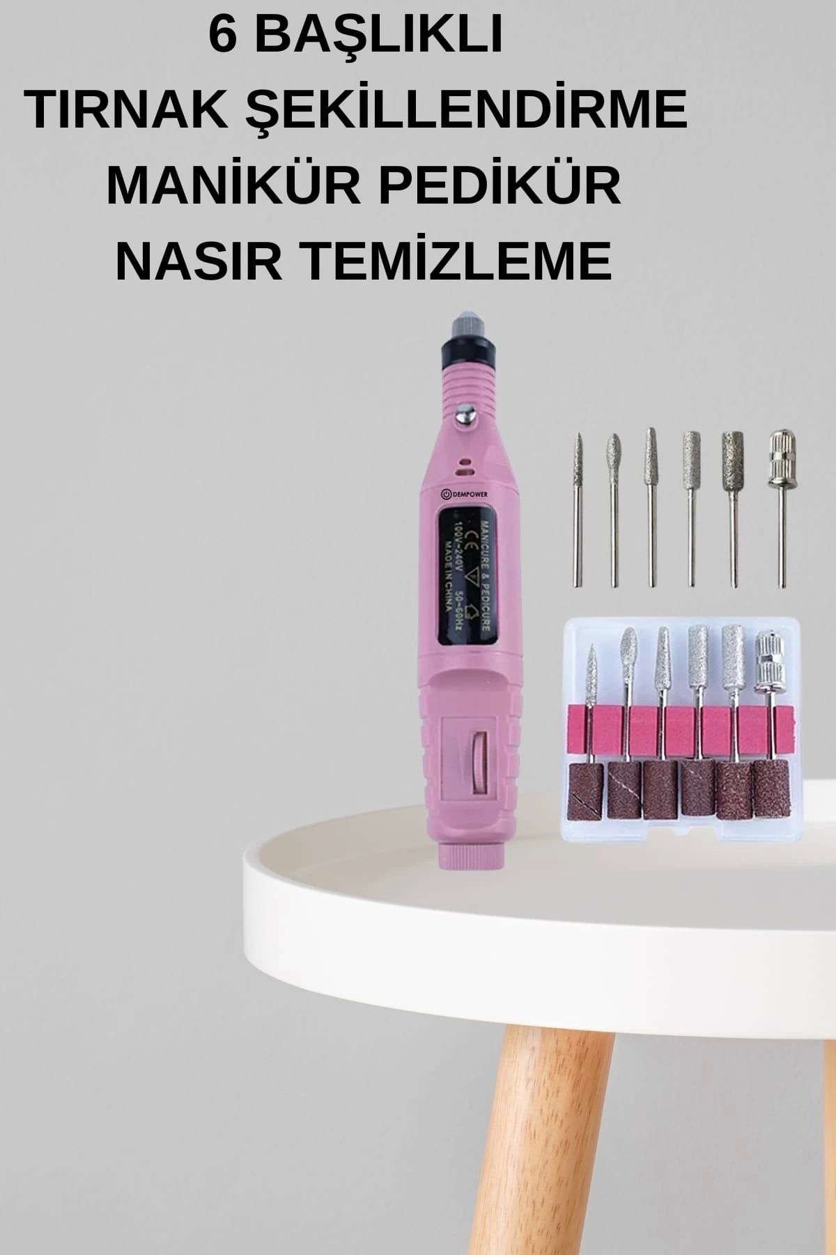 Yusuftex Manikür Pedikür Seti İkili Set El Ve Ayak Bakimi Nasir Temizleme