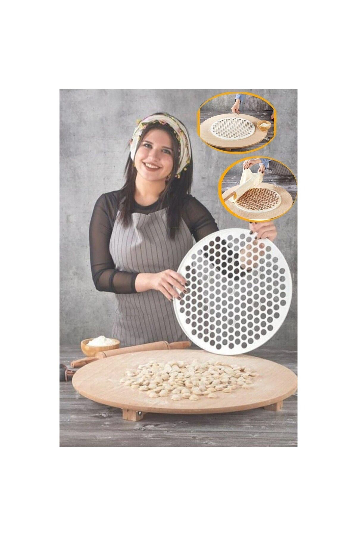 K&A Manti Kalibi Tek Seferde 121 Manti - Dev Boy