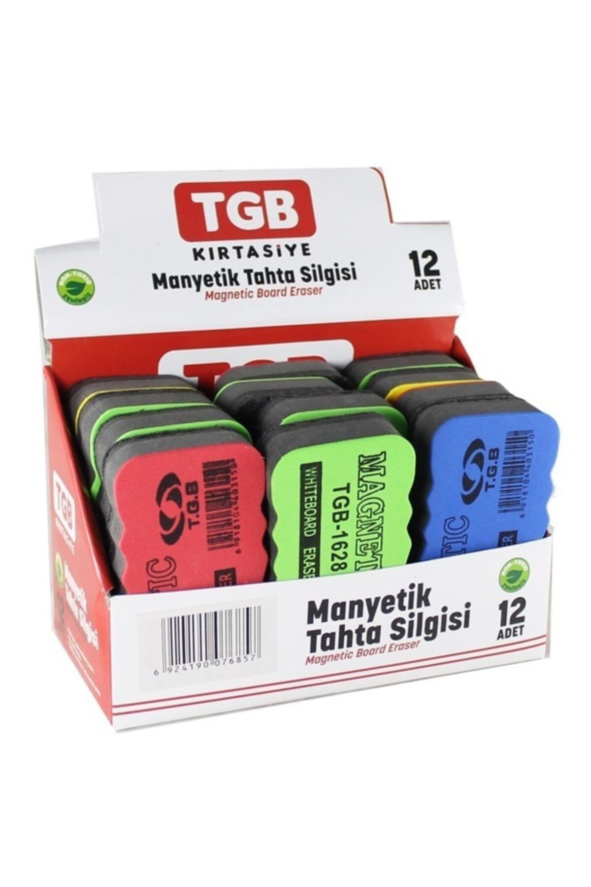 Tgb Manyetik Miknatisli Beyaz Tahta Silgisi Tekli