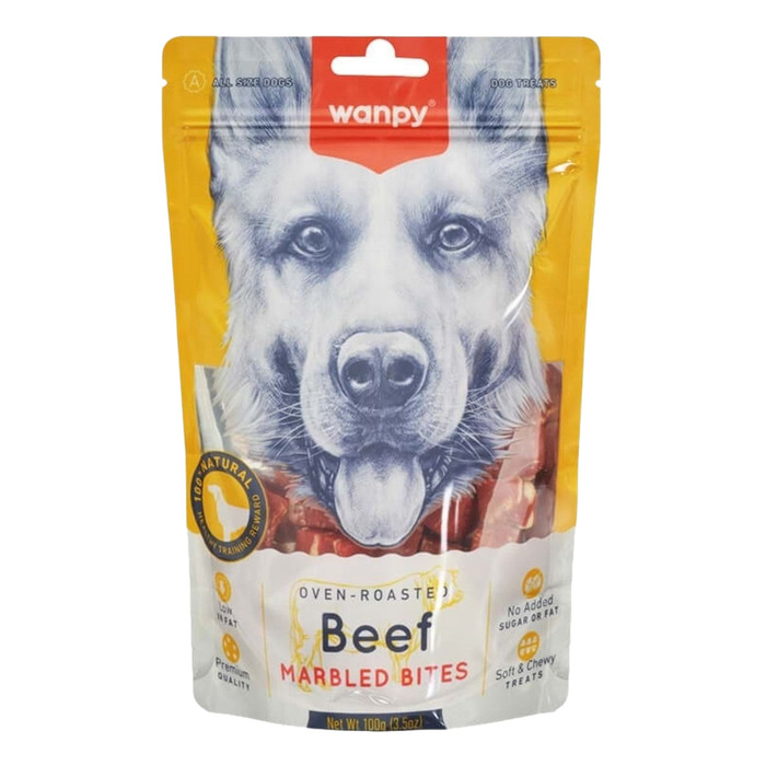 Wanpy Marbled Köpek Ödül Et Parçalari 100 Gr