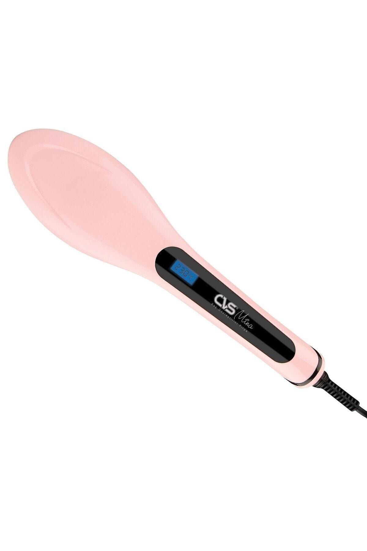 Cvs Marka Dn 7305 Mina Model Pembe Renk Saç Düzleştirici Firça Wrhdr7
