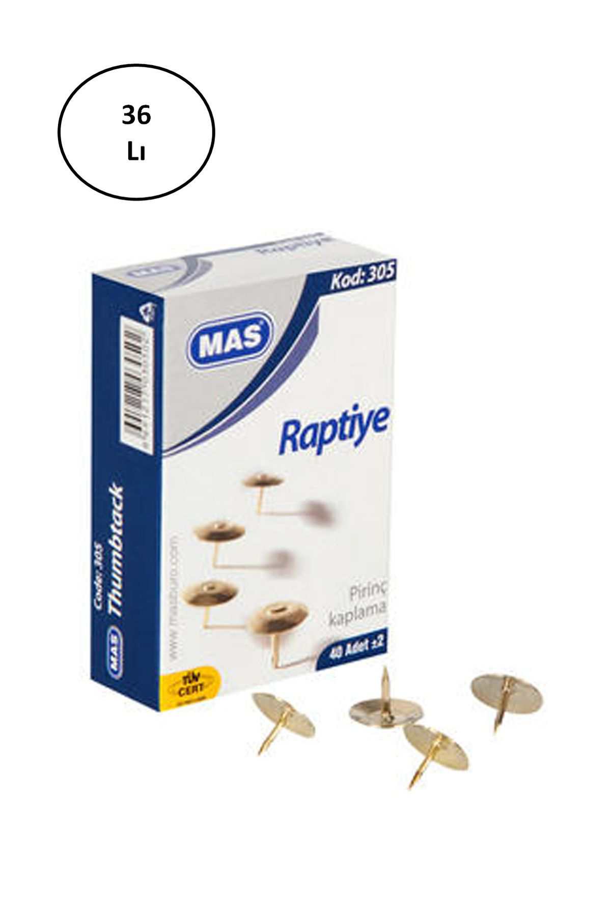 Cexos Mas Raptiye Sari Prinç Kapli 36'Li - Cbt4740-6030