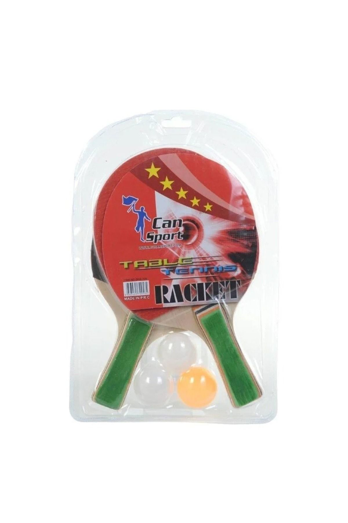 Oyuncak Store Masa Tenisi Raket Seti * 2 Raket 3 Top