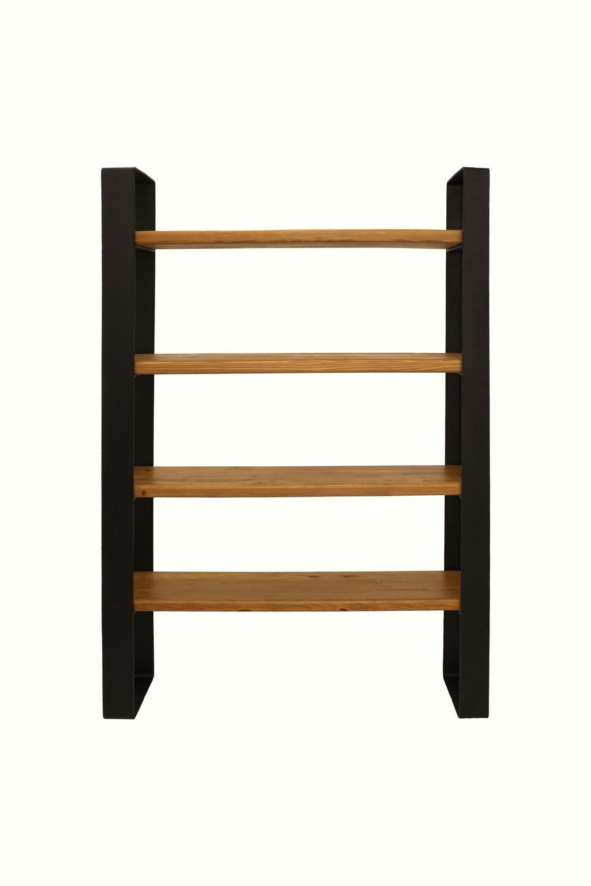 Nt Concept Masif Ağaç Ofis Kitapliği(En 120Cm)