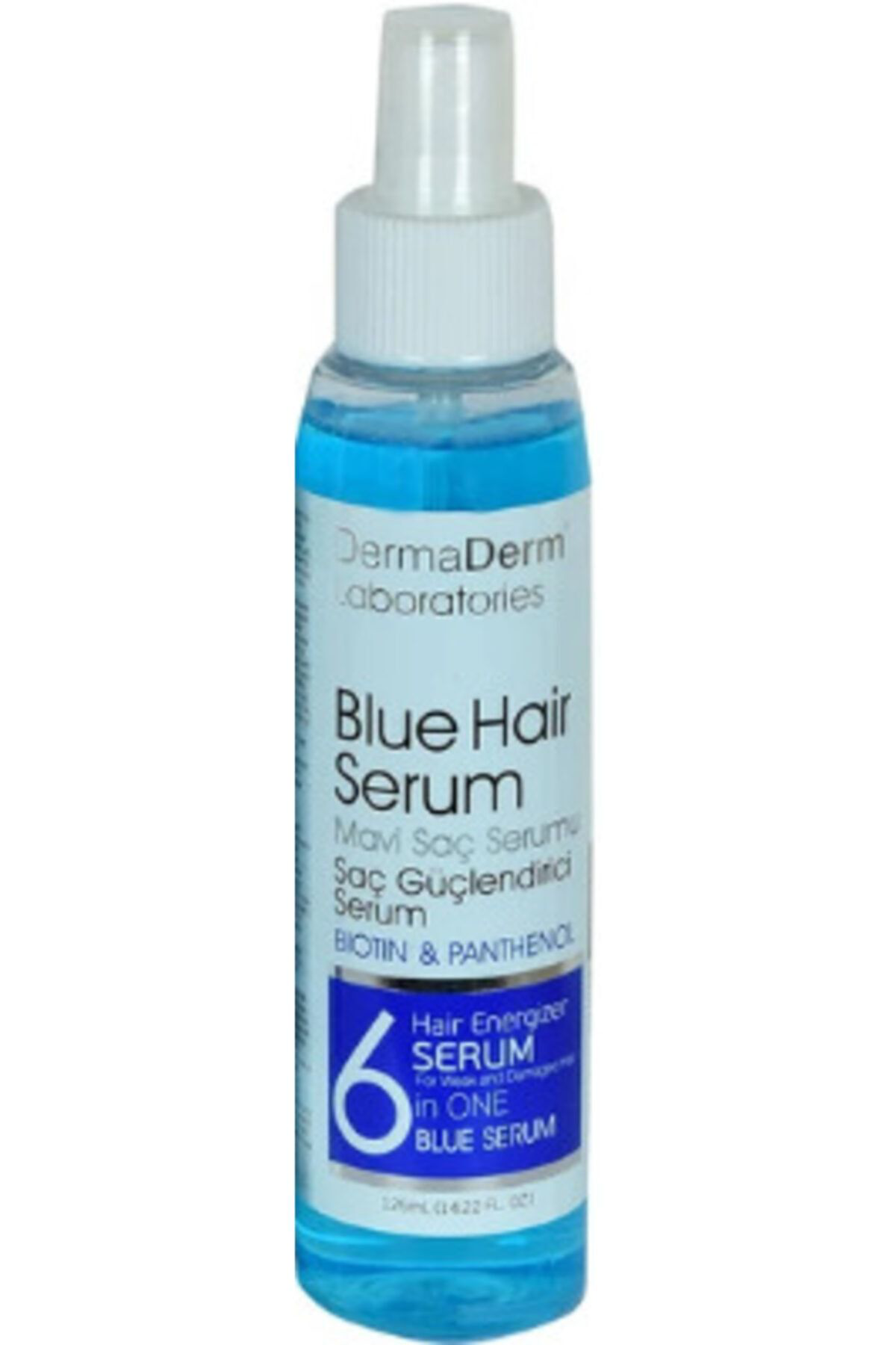Dermaderm Mavi Saç Serumu Saç Güçlendirici Serum Biotine & Panthenol Vitami