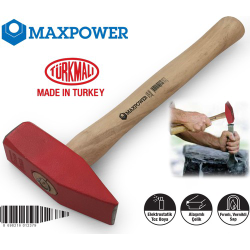 Maxpower  Ahşap Sapli Çekiç 1000Gr