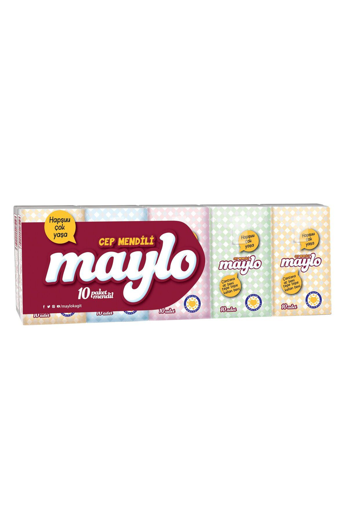 Zayka Maylo Cep Mendili 10'Lu Paket