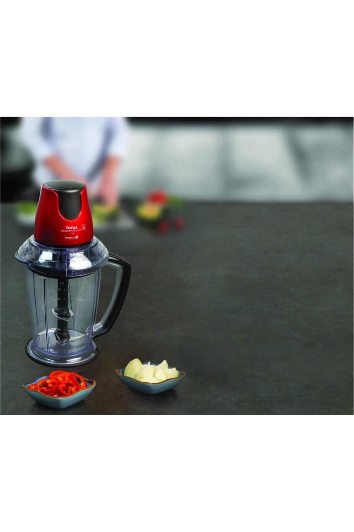 Tefal Mb4705 Masterchop Powelix Maxi 4 Biçakli Rondo Ve Doğrayici 500 W