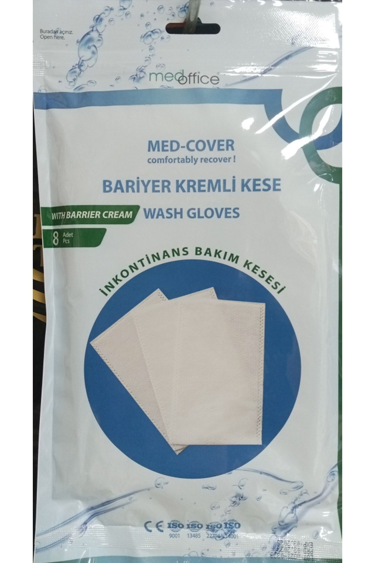 Medcover Med-Cover Bariyer Kremli Kese ( 5 Paket )