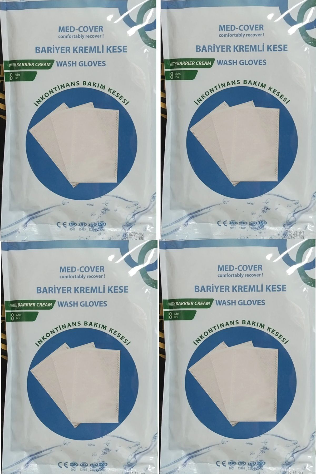 Medcover Med-Cover Bariyer Kremli Kese ( 4 Paket )