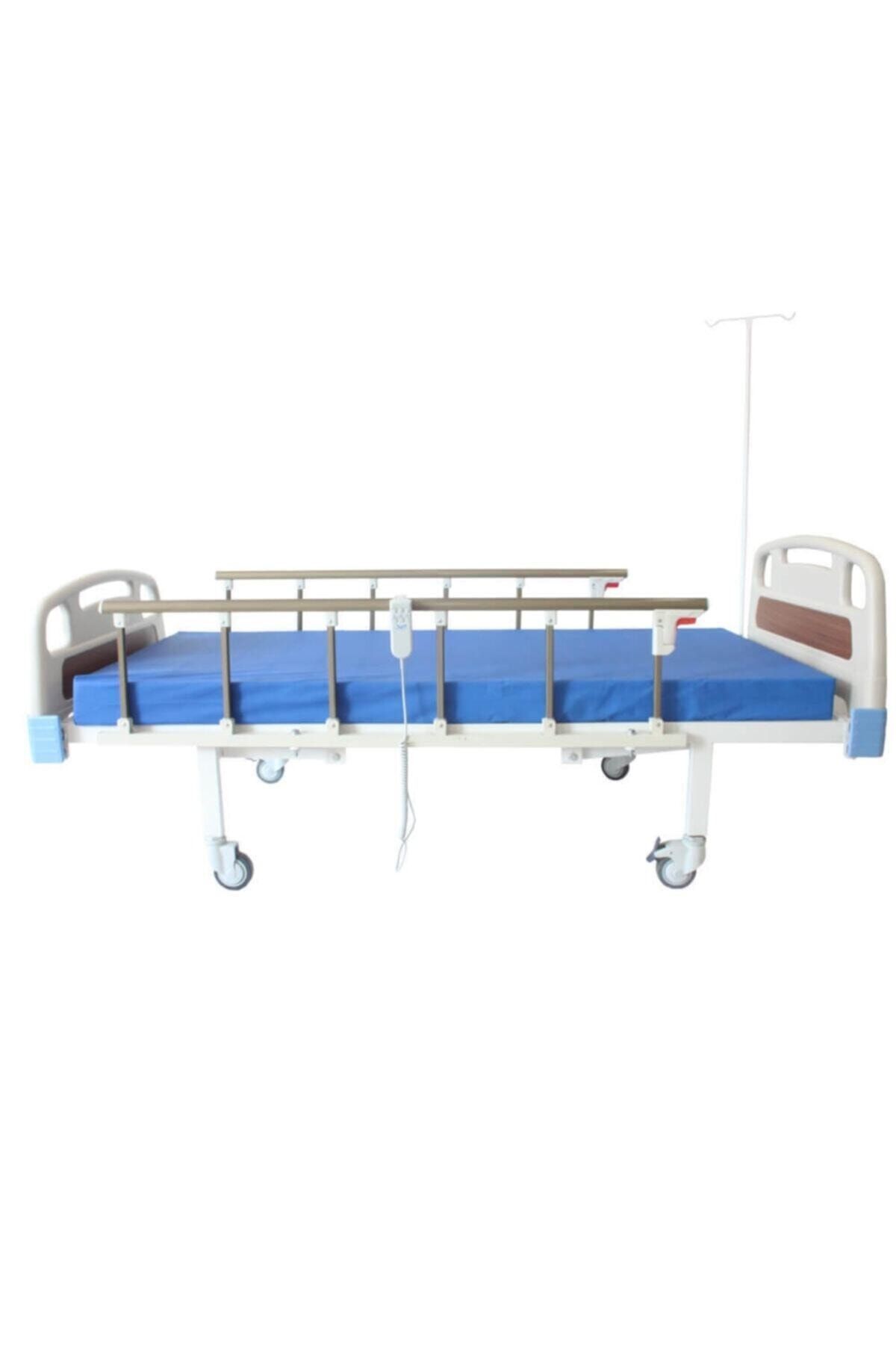 Zeymer Medikal 2 Motorlu Abs Başlikli Frenli Alüminyum Korkuluklu Karyol