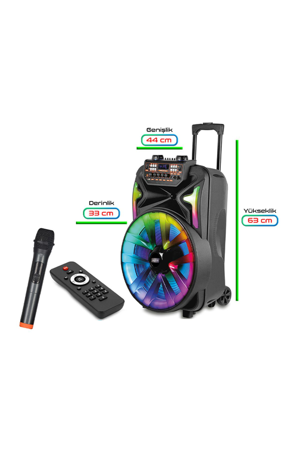 Auris Mega Boom 8000 Watt – Teknik Mükemmellik Ve Eğlencenin Buluşmasi!