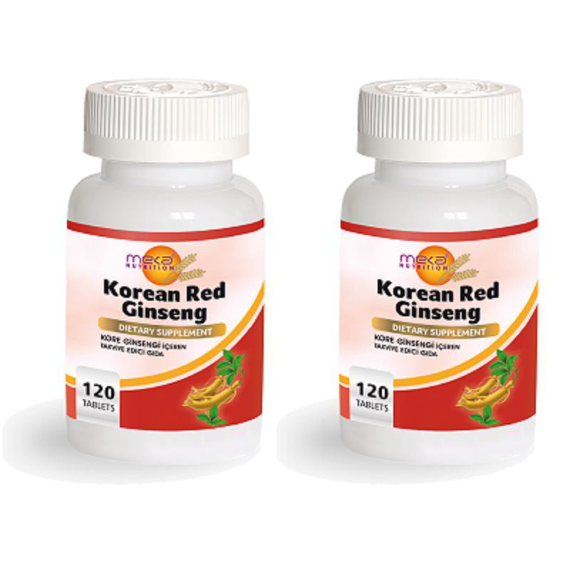 Meka Nutrition  Korean Red Ginseng 500 Mg 120 Tablet 2 Kutu