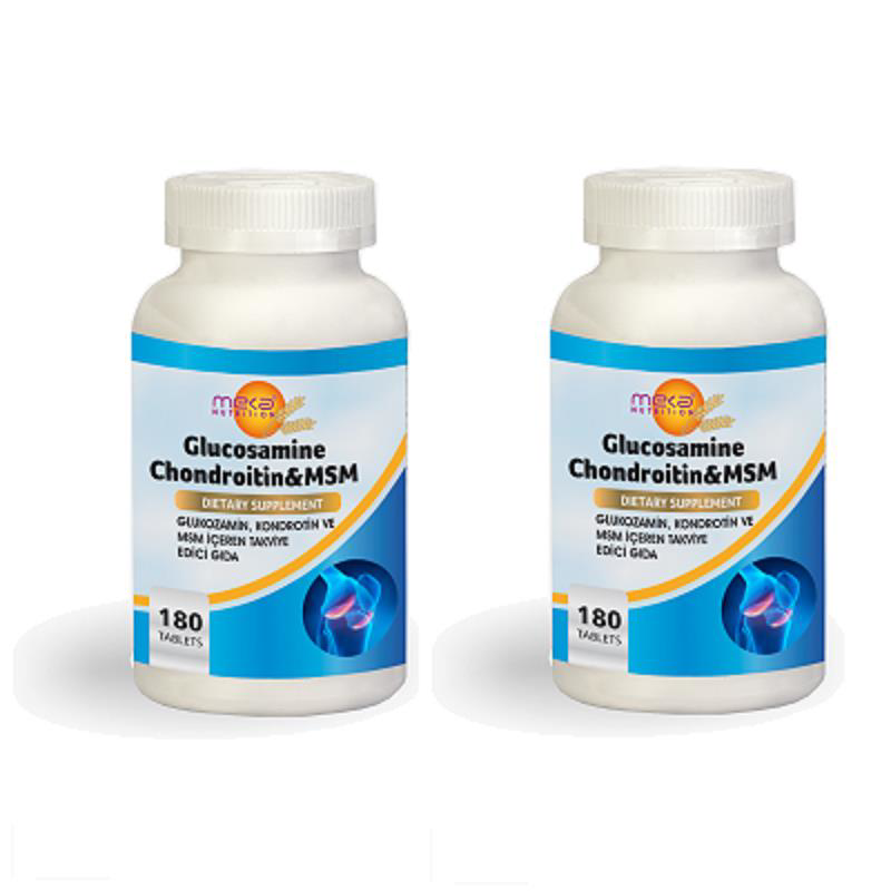 Meka Nutrition  Glucosamine Chondraitin Msm 180 Tablet 2 Kutu