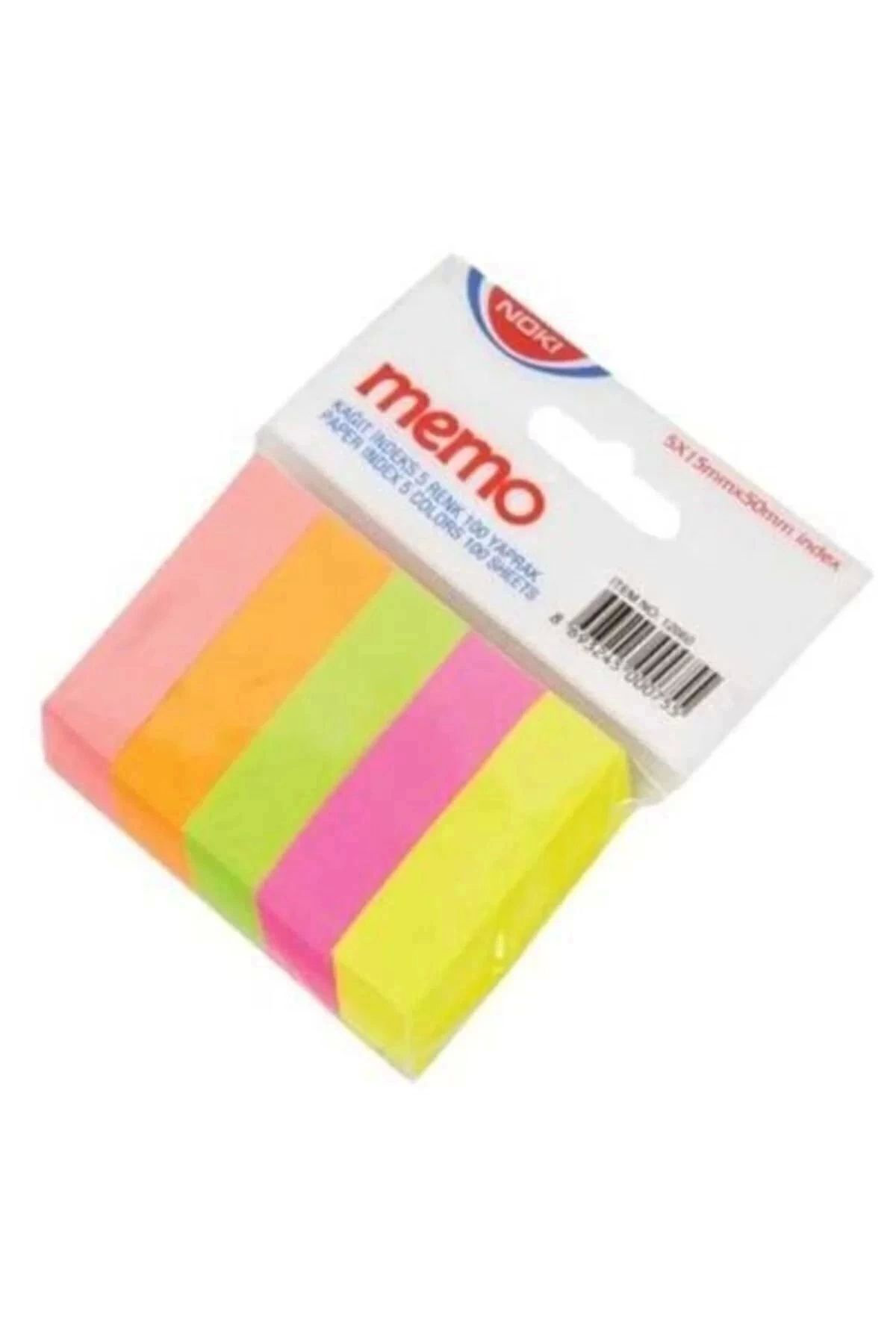 Noki Memo Kağit İndex 5 Renk (Postit) Ayraç 12060