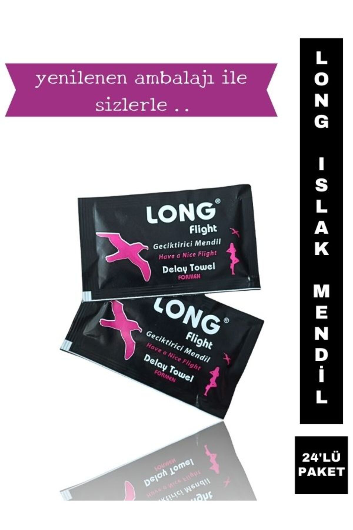 Long Mendil İslak Mendil 24 Lü * 4 Kutu