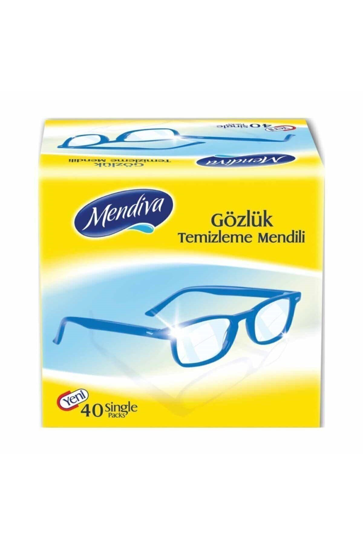 Sanalmarketiniz Mendiva Gözlük Temizleme Mendili 40'Li