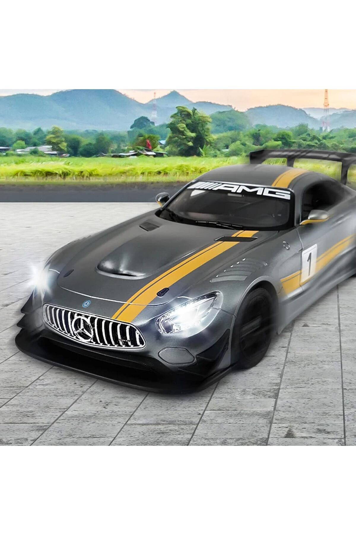 Rastar Mercedes Amg Gt3 1:14 Uzaktan Kumandali İşikli Araba