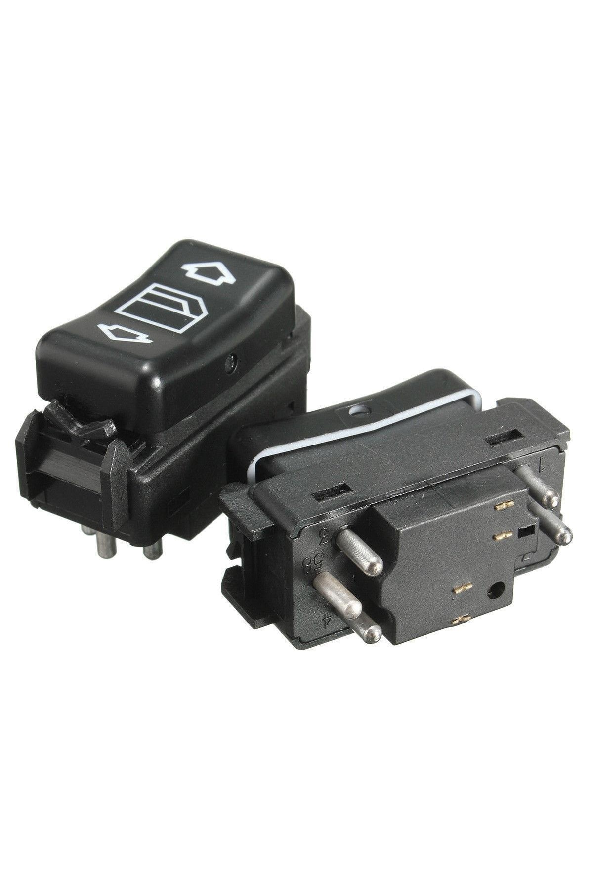 Mcar Mercedes W124 Cam Açma Kapama Anahtari 6Pin Uyumlu