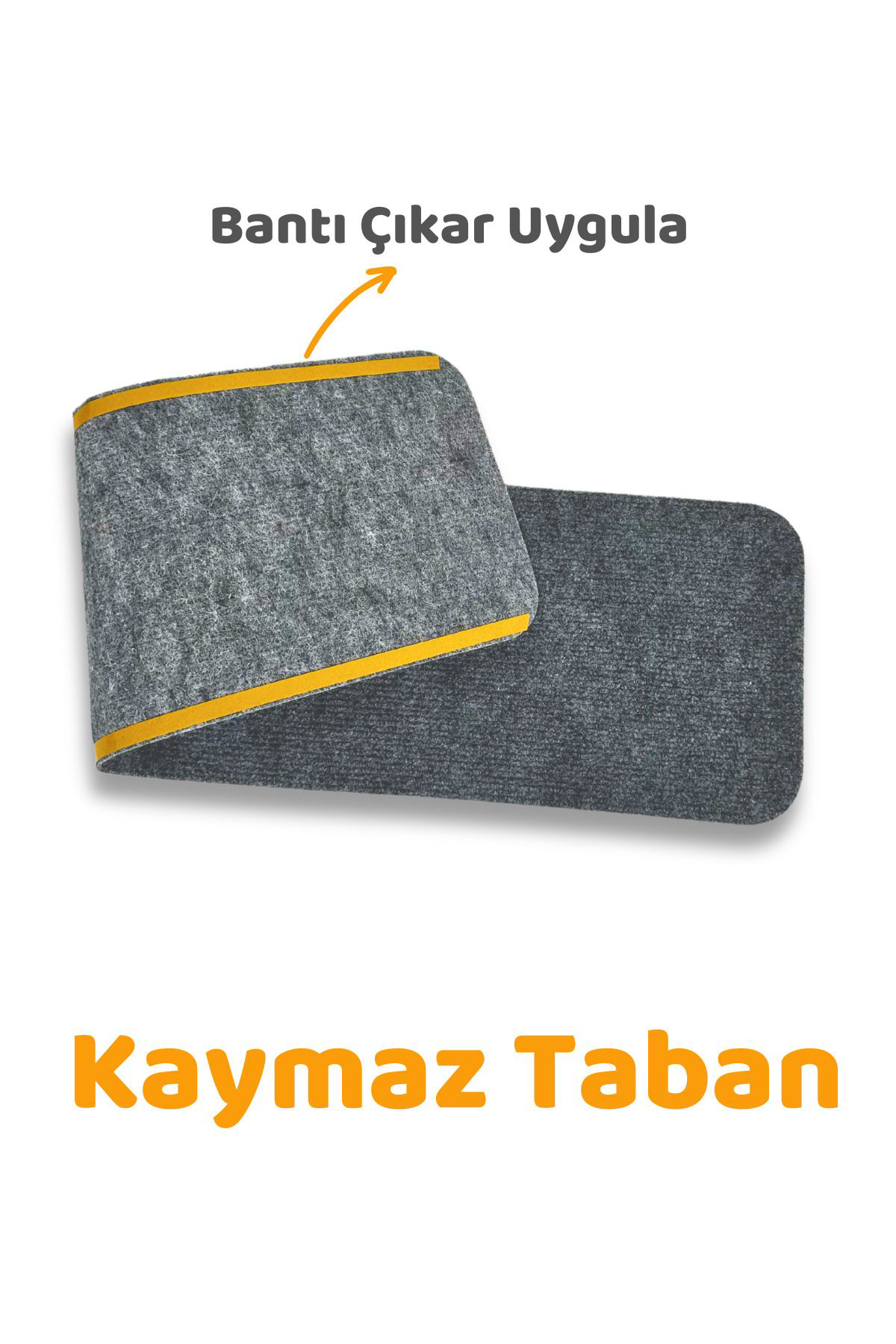 Beylini Merdiven Halisi Basamak Halisi Keçe Kaymaz Taban Yapişkanli Halif
