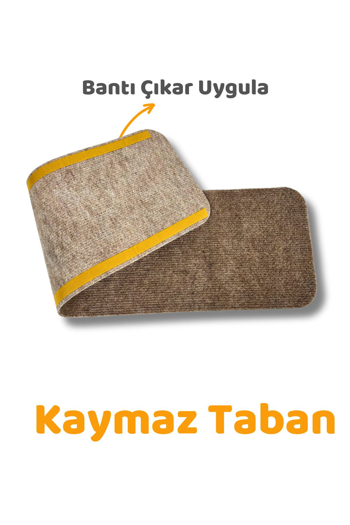 Beylini Merdiven Halisi Basamak Halisi Keçe Kaymaz Taban Yapişkanli Halif