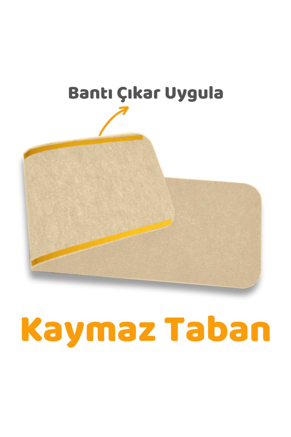 Beylini Merdiven Halisi Basamak Halisi Keçe Kaymaz Taban Yapişkanli Halif