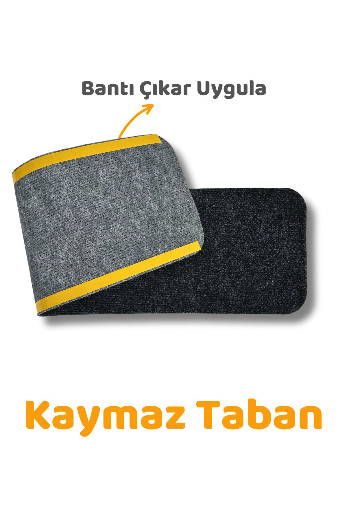 Beylini Merdiven Halisi Basamak Halisi Keçe Kaymaz Taban Yapişkanli Halif