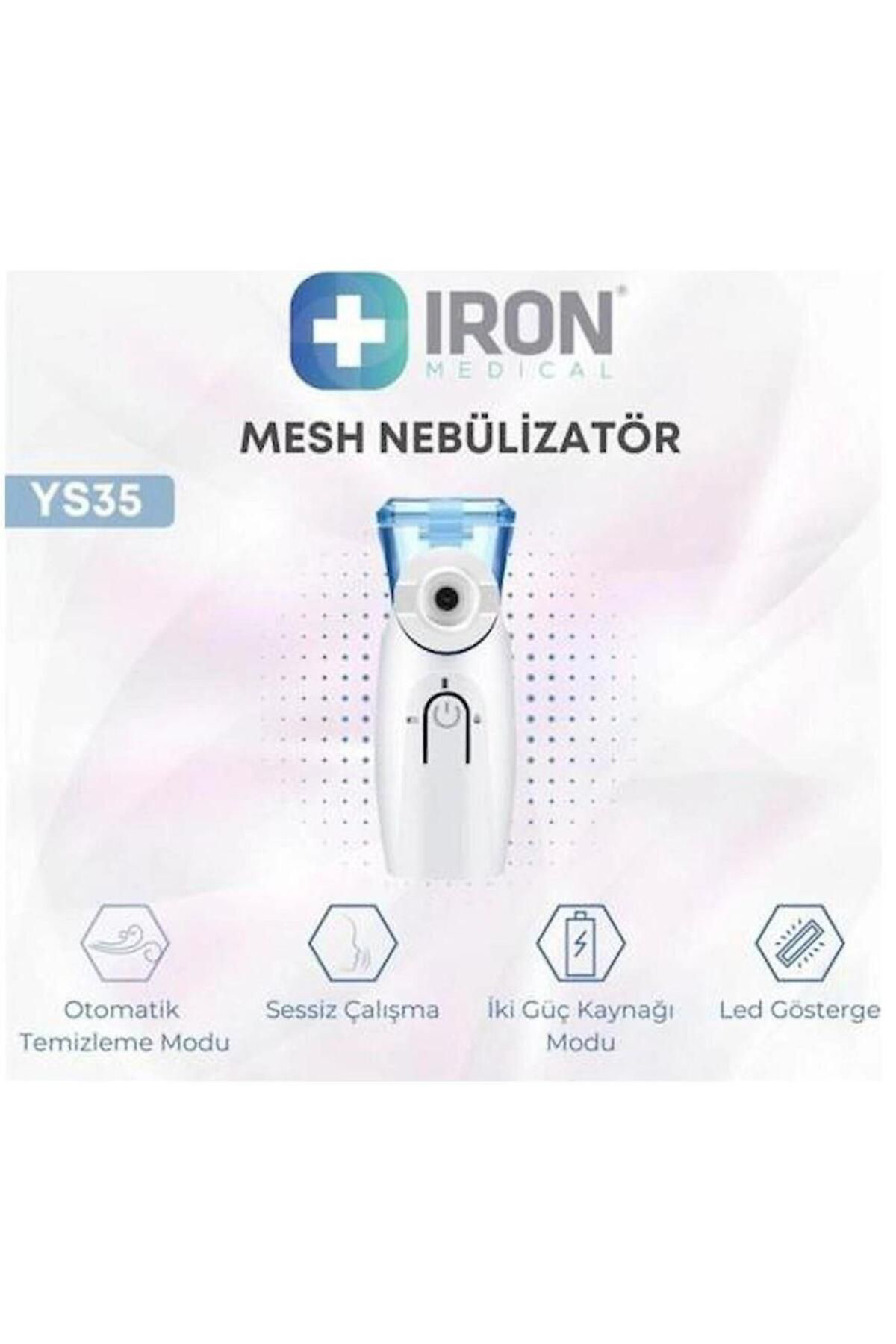 İron Medical Mesh Nebülizatör Şarjli