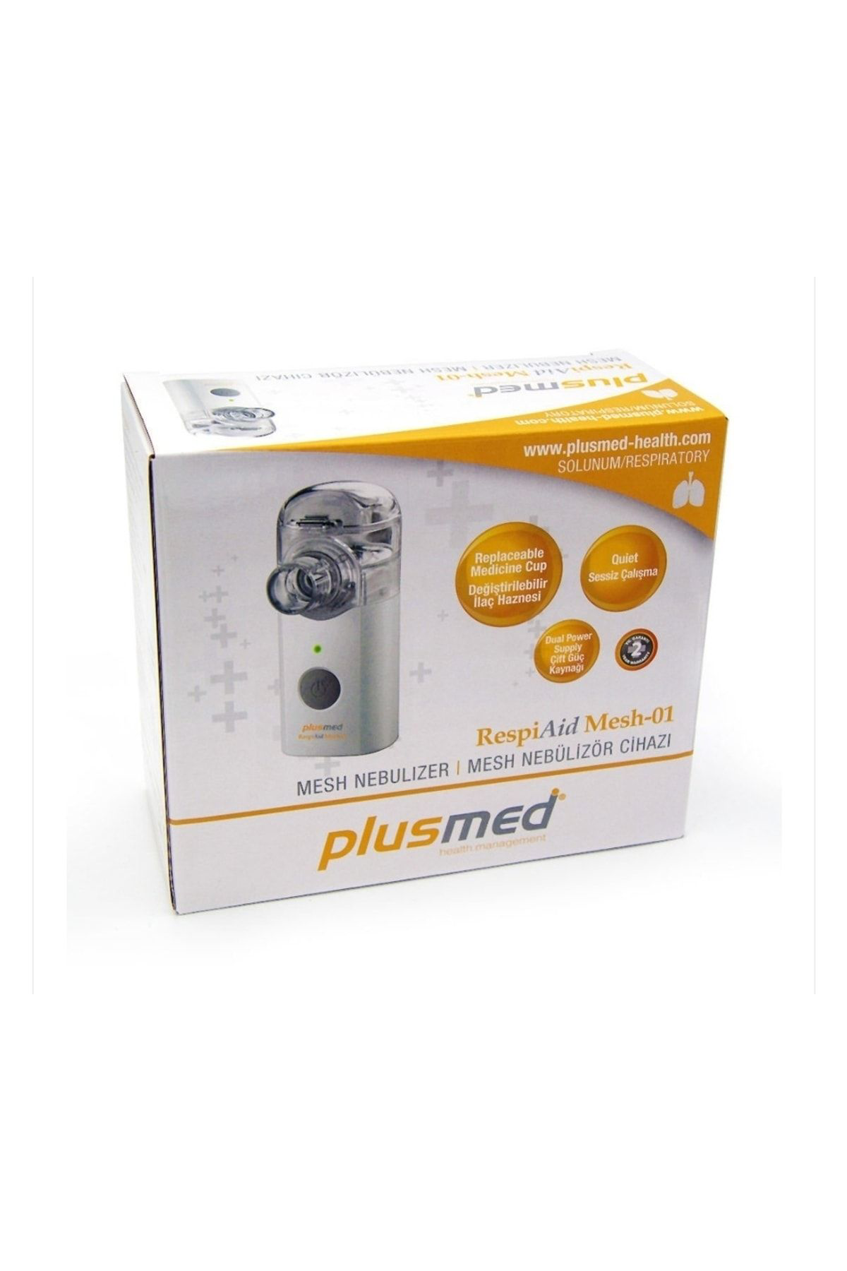 Plusmed Mesh Taşinabilir Nebulizatör Cihazi