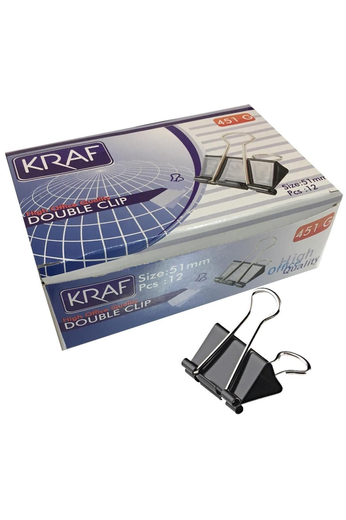 Kraf Metal Kiskaç 51 Mm 451G 12'Li Kutu