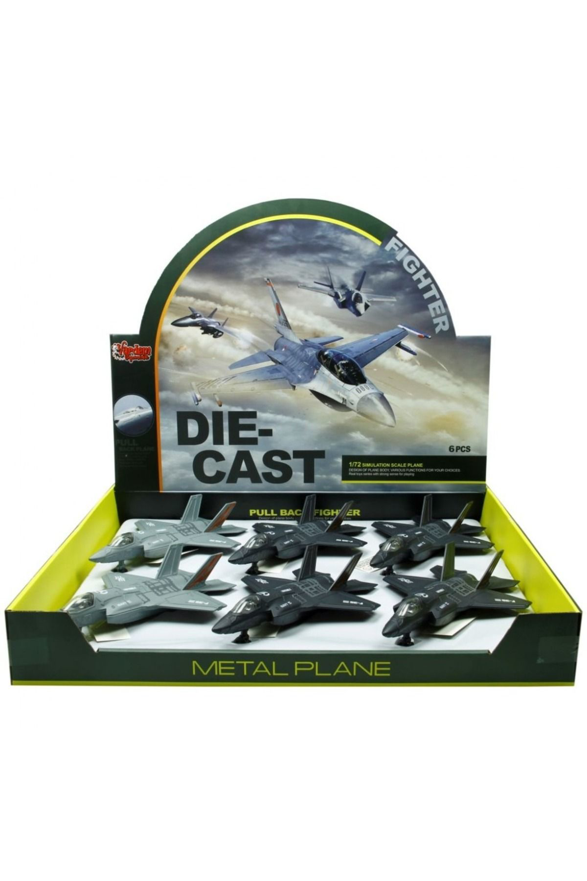 Oyuncak Store Metal Sesli İşikli Savaş Uçaği Modeli F-35 Oyuncak