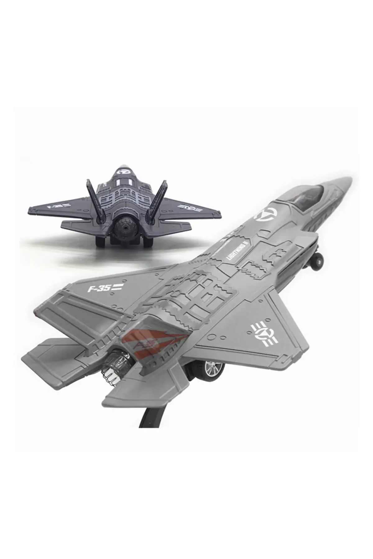 Oyuncak Store Metal Sesli İşikli Savaş Uçaği Modeli F-35 Oyuncak