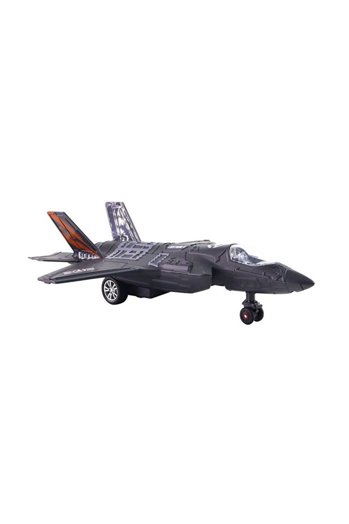 Oyuncak Store Metal Sesli İşikli Savaş Uçaği Modeli F-35 Oyuncak