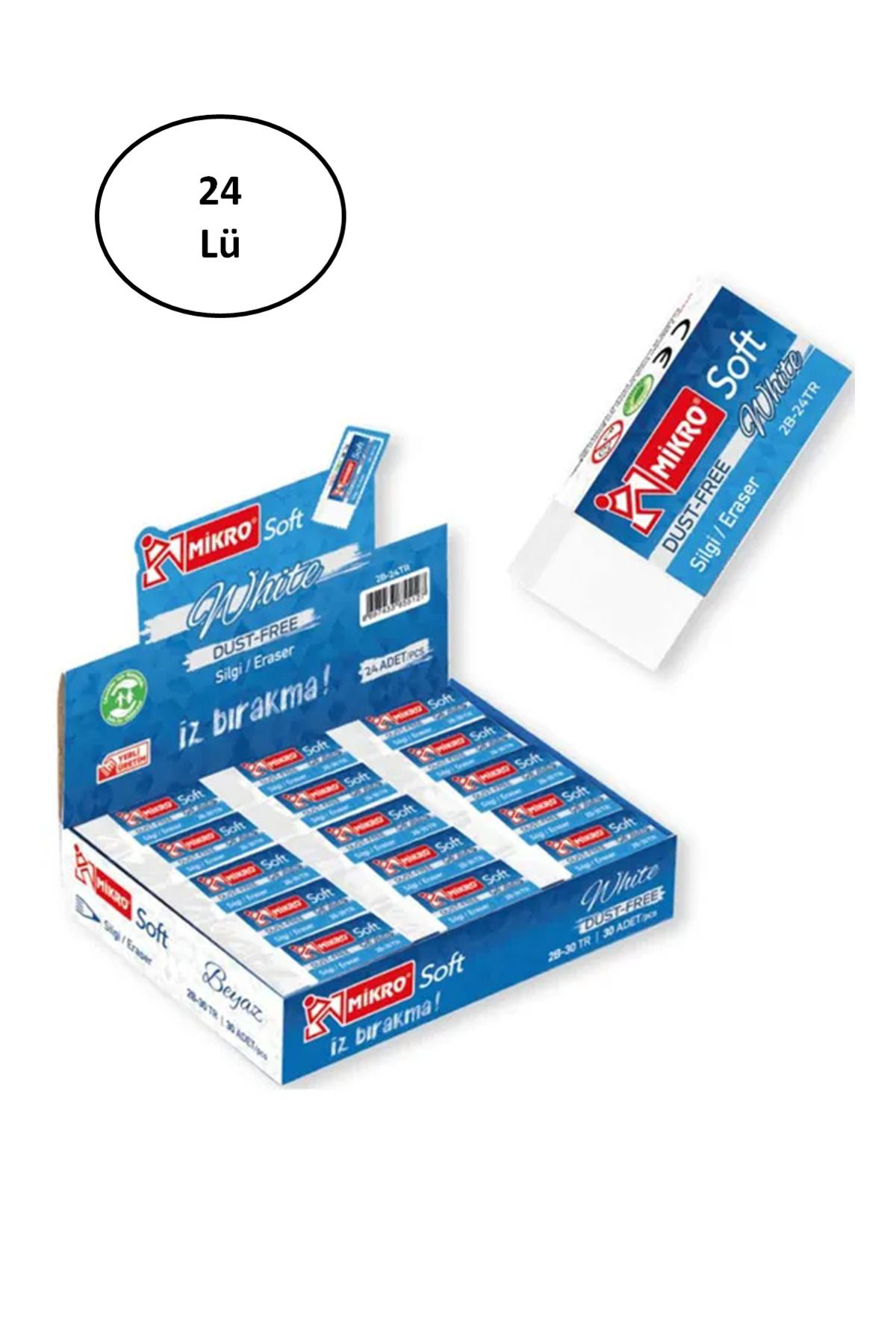 Cexos Mikro Silgi Soft Beyaz 2B24tr 24'Lü - Cbt9842-6534