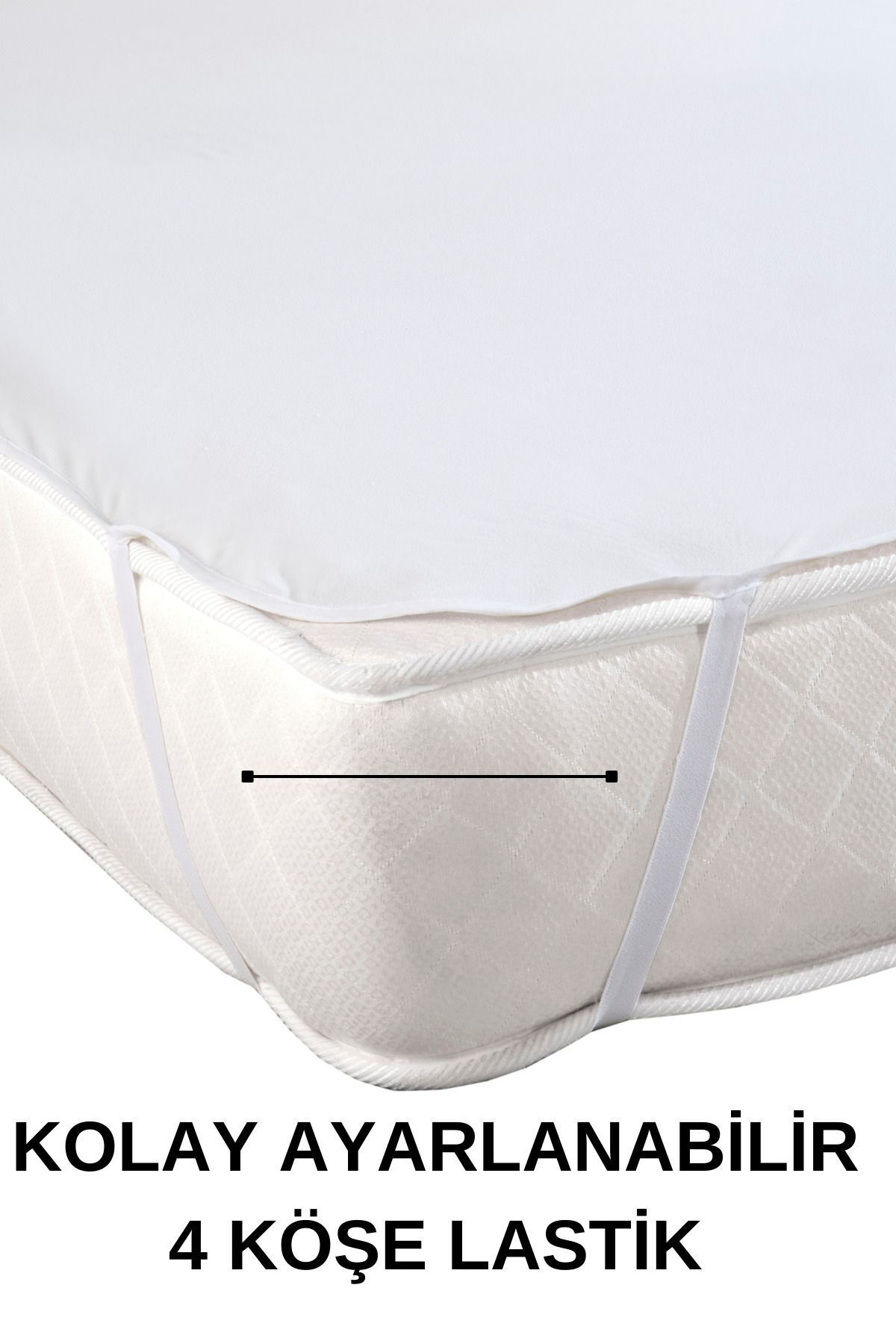 Formeya Mikrofiber Su Sivi Geçirmez Köşe Lastikli Alez Çarşaf Tek Çift Ki