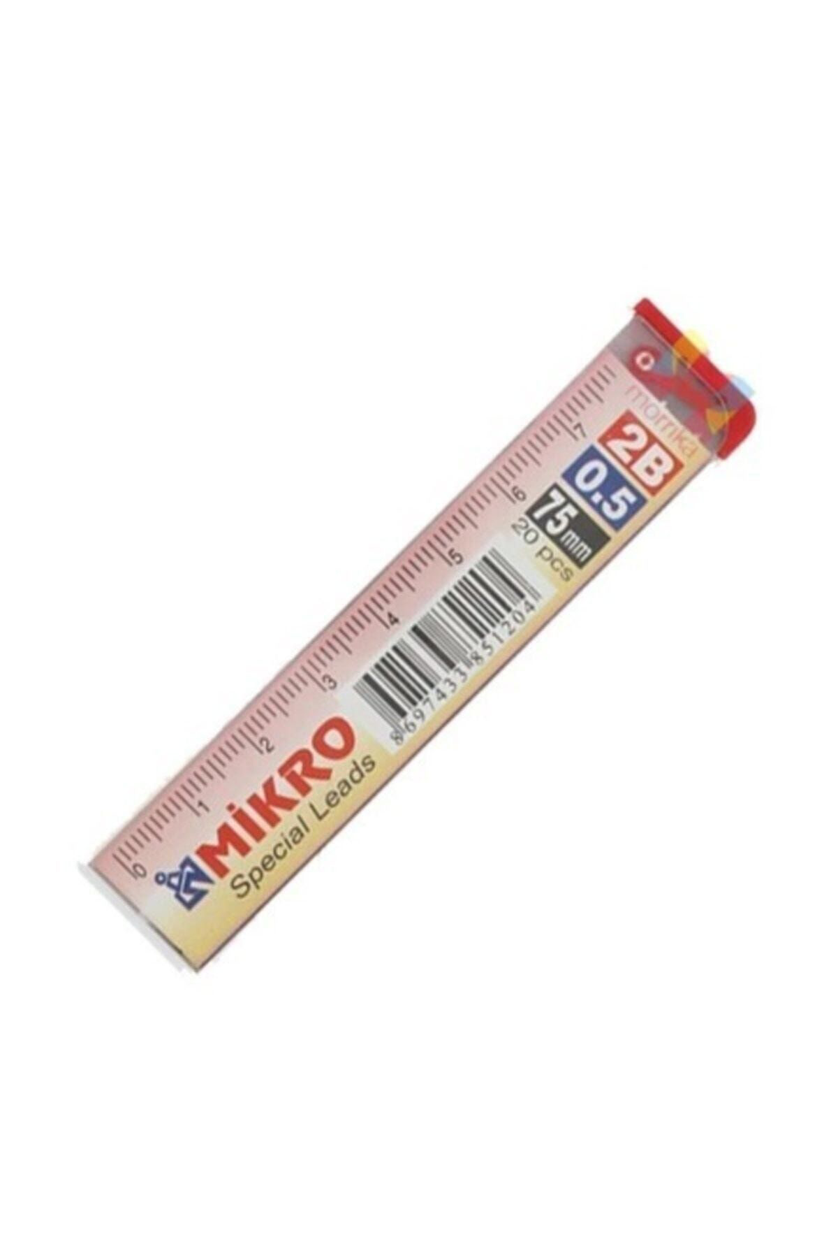 Mikro Min Cetvelli 2B Kalem Ucu 75Mm 24 Tüp M-750 Paket