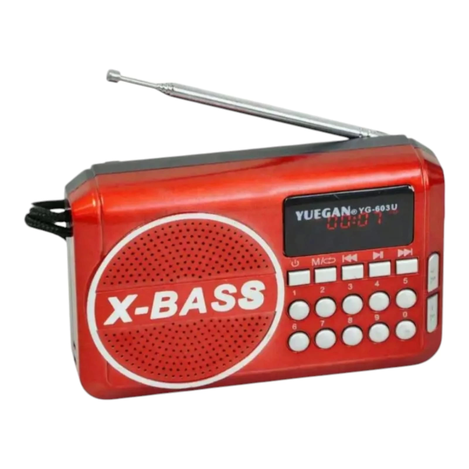 Just Cheap Store Mini Cep Fm Radyo Dijital Göstergeli  Jtec Şarjli
