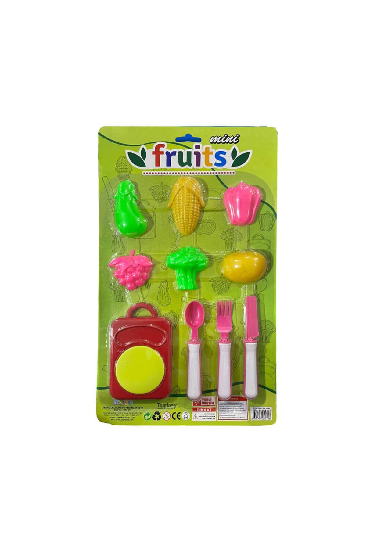 Oyuncak Store Mini Kesilmiş Meyve Seti Kiz Oyuncaklari