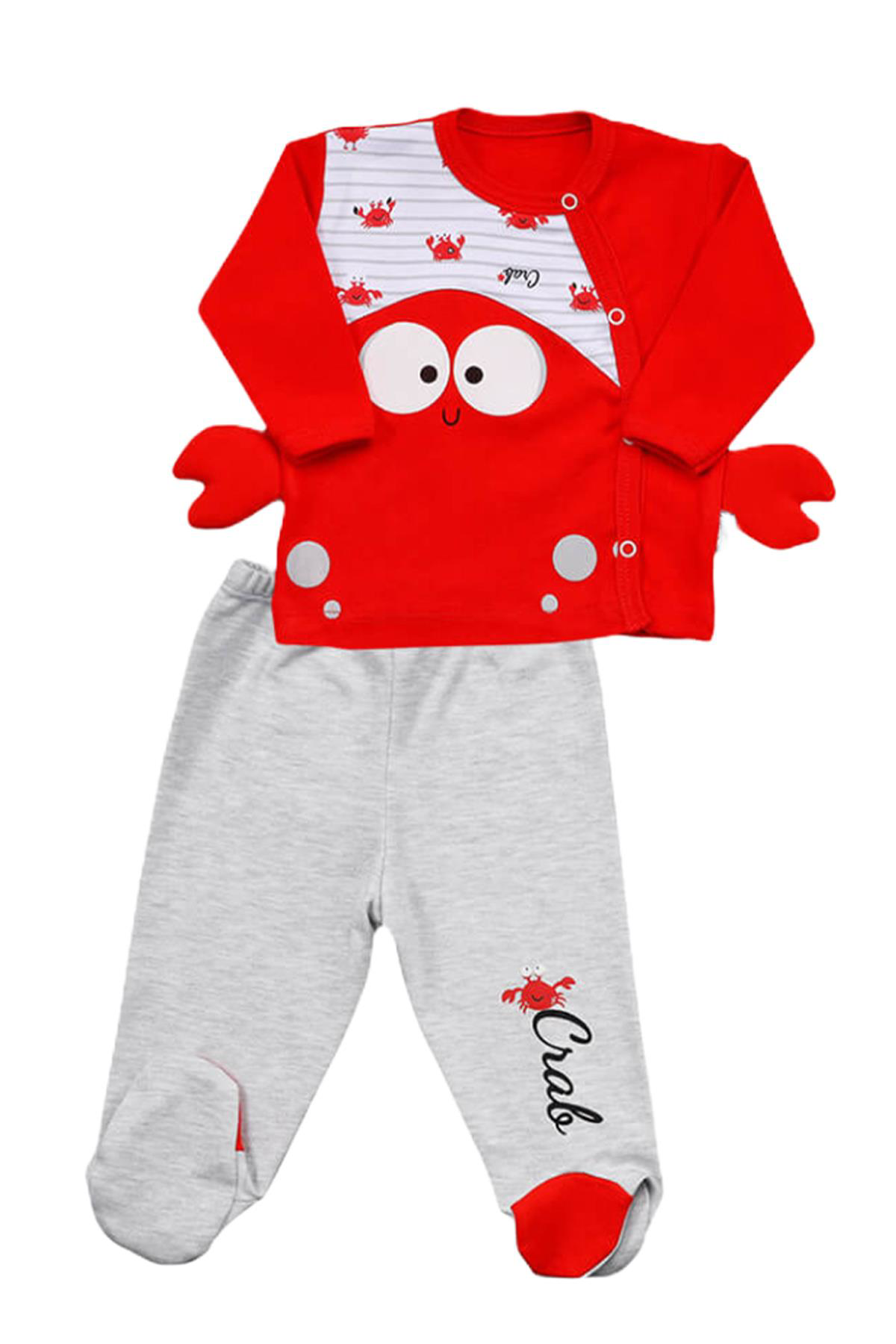 Dear Enika Miniworld Erkek Kiz Bebek Yengeç Temali 0-3 Ay 5'Li Hastane Çikiş