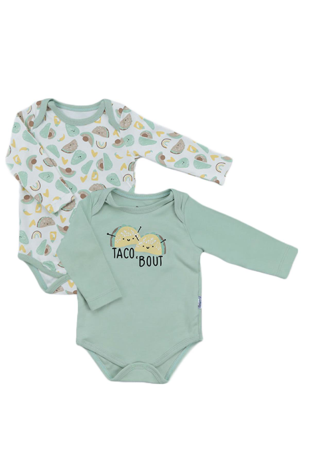 Dear Enika Miniworld Erkek Bebek Tako Motifli 2'Li Badi Seti 16448
