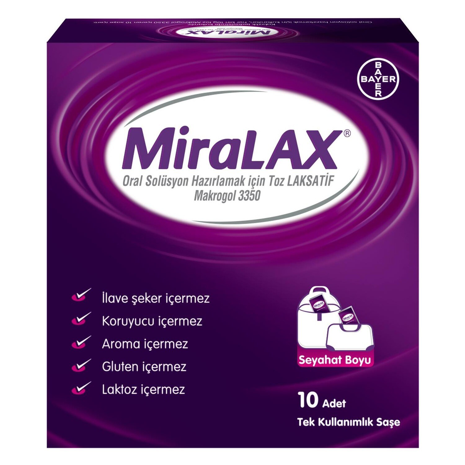 Bayer Miralax 10 Şase