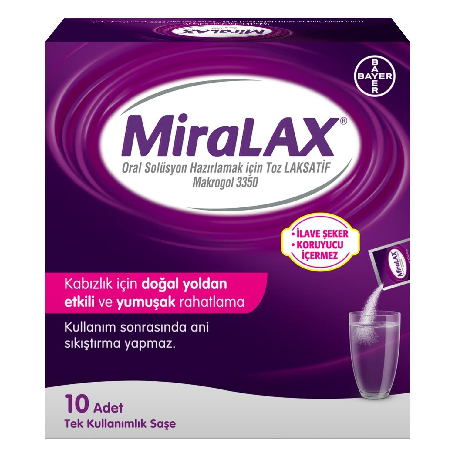 Bayer Miralax 10 Şase