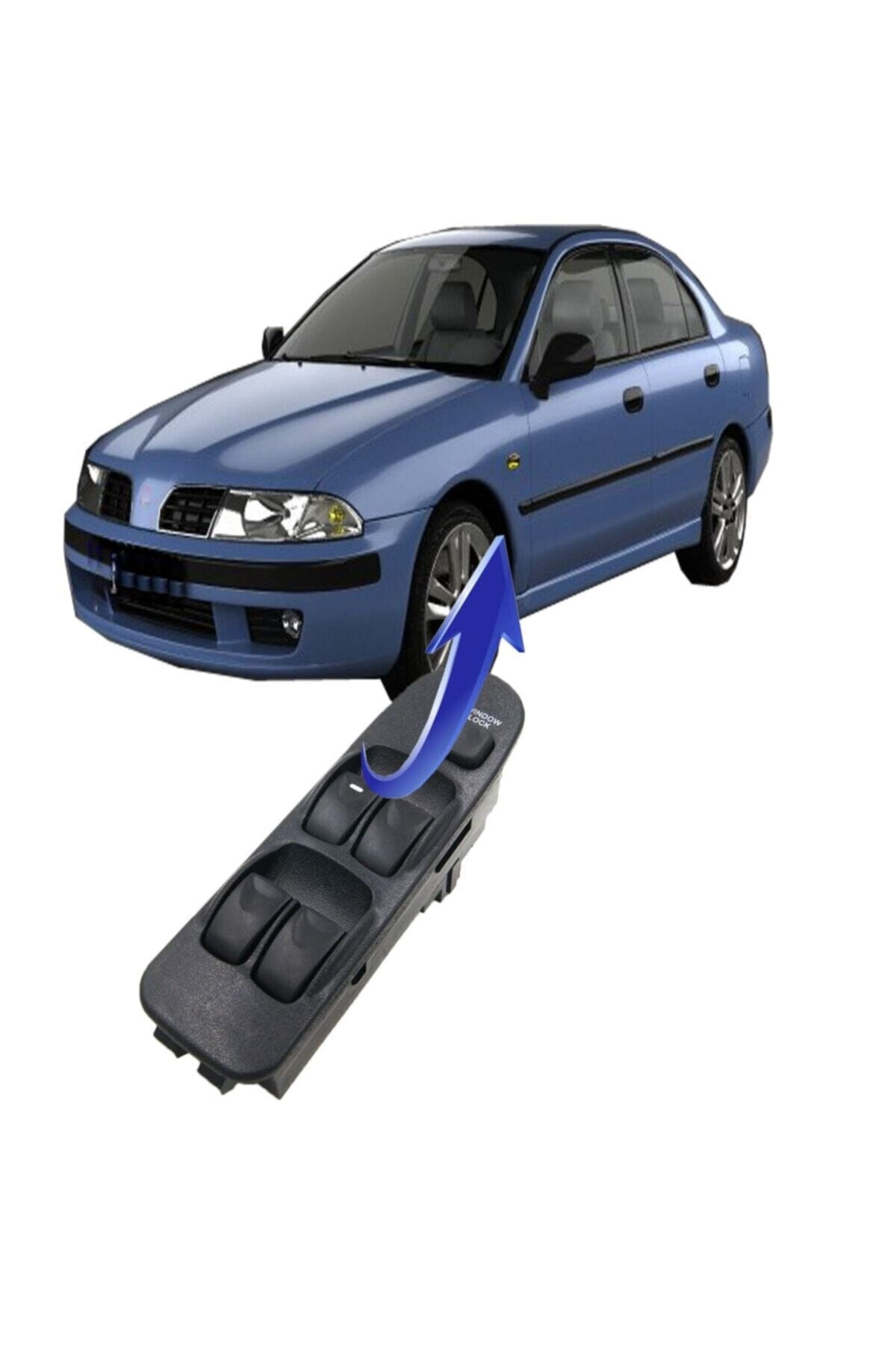 Mcar Mitsubishi Carisma Cam Açma Kapama Anahtari 1996--2001 Uyumlu